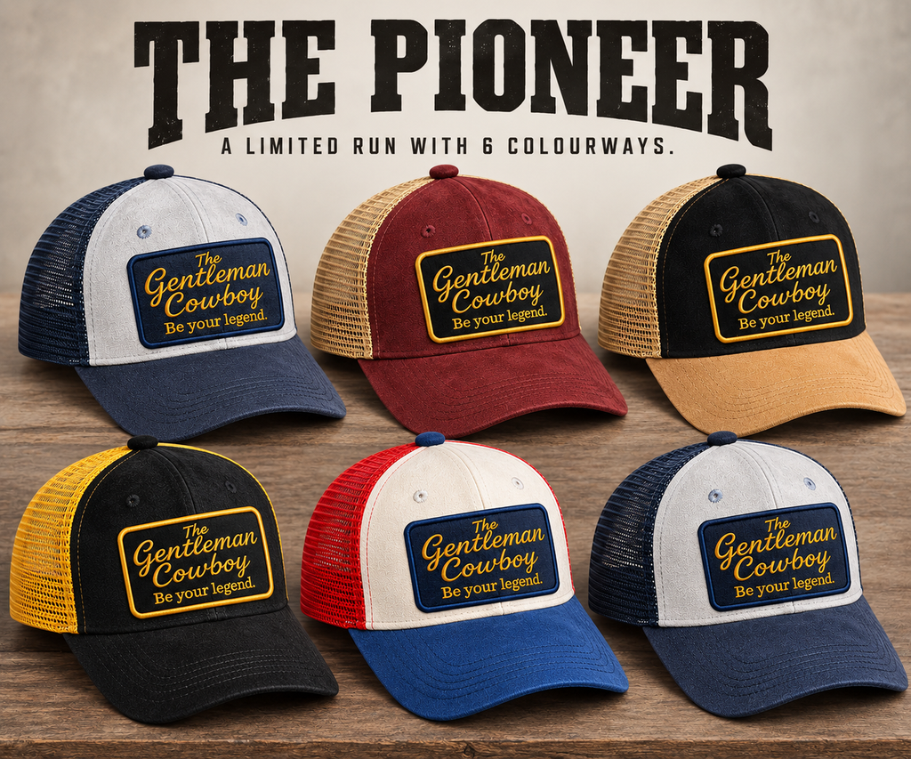 The Pioneer    trucker cap in 6 colourways