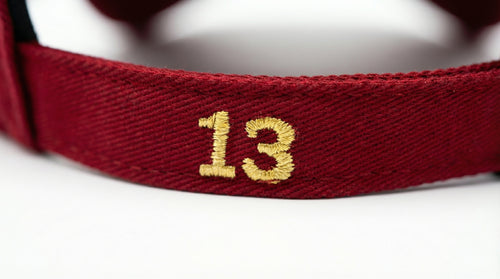 Ox Blood “Gambler” Baseball Cap (non-Distressed)