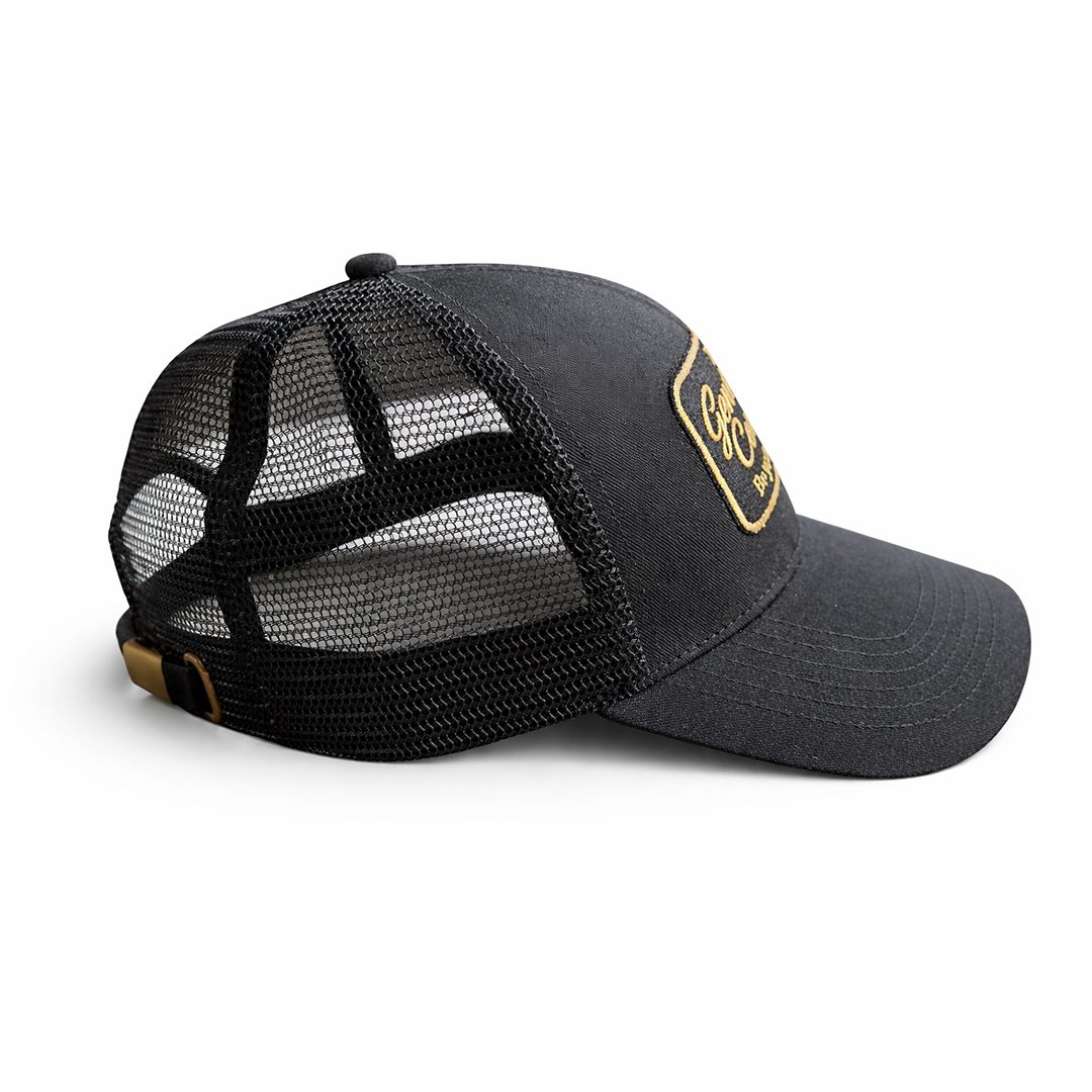 Black "Outlaw" Baseball cap (non-distressed)